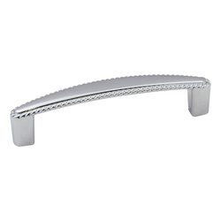 Lindos Cabinet Pull 96MM Center to Center Polished Chrome
