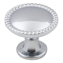 Lindos Cabinet Knob 1-1/4 inch Diameter Polished Chrome