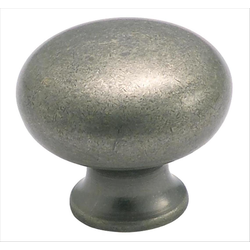 Clearance Sale, Classics 1-1/4 Inch Diameter Weathered Nickel Cabinet Knob