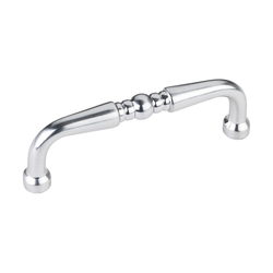 3 Inch Center to Center Madison Cabinet Pull, Brushed Chrome
