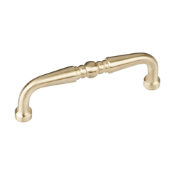 3 Inch Center to Center Madison Cabinet Pull, Satin Brass