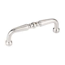 3 Inch Center to Center Madison Cabinet Pull, Satin Nickel