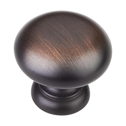 10% OFF Geneva 1-1/4 Inch Diameter Dark Brushed Antique Copper Cabinet Knob