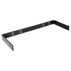  Concealed Floating Shelf Support Bracket, 22-1/2 Inch Width x 8 Inch Depth x 1-11/16 Inch Height, Powder Coated Black Steel 