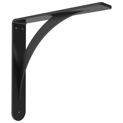 Brunswick Black Countertop Brackets 12 Inches in Length
