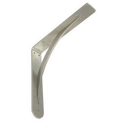 Brewster Bench Bracket 16 inch x 16 inch Stainless Steel