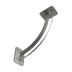 San Juan Elevated Countertop Support 11 inch x 11 inch, Brushed Sta