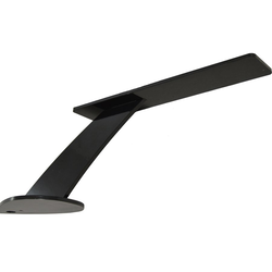 Perrine Counter Mounted Support 6 inch High Gloss Black