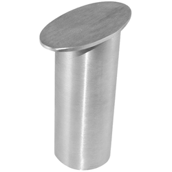 10% OFF Dilworth Countertop Post Support 5 inch High, Brushed Stainless