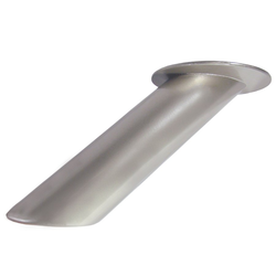 Federal Brace Blakeney 4" Length x 5" Height Countertop Post Support, 300 Lbs Each Weight Capacity, Satin Silver