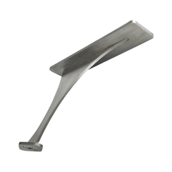 Foremont Counter Mounted Support 6 inch High, Brushed Stainless