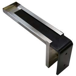 Providence Novelle Counter Support 12 inch x 6 inch Stainless