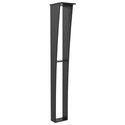10% OFF Anteris Countertop Support Leg 34.5 inch High Gloss Black