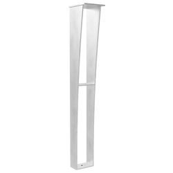 Anteris Countertop Support Leg 34.5 inch High Stainless Steel