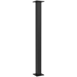 Trajan Countertop Support Leg 29 inch High Gloss Black
