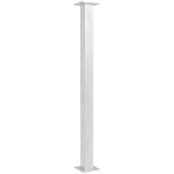 Trajan Countertop Support Leg 29 inch High Stainless
