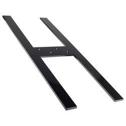 Harrison Black Top Plate 12 Inches in Length