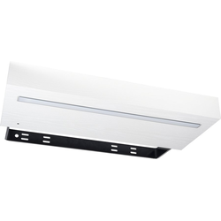 24 Inch x 10 Inch Eco-Lucent LED Floating Shelf, White