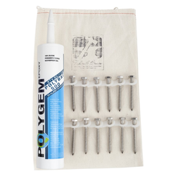 Countertop Stainless Steel Brace Fastener Kit 11 Inches in Length