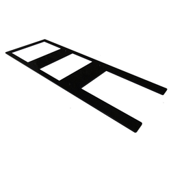 Black Cabinet Bracket 36 Inches in Length