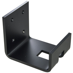 Breckenridge Flat Black Mantel Bracker 6 Inches in Length