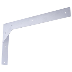 Titus Galvanized Vanity Bracket (Left) 18 Inches in Length
