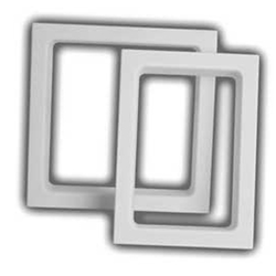 Electric Trim Ring Single White