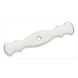 Clearance Sale, Back-plate 3-5/8 inch L. Sterling Nickel