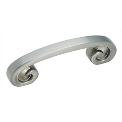 Clearance Sale, Swirl'Z 3 Inch Center to Center Satin Nickel Cabinet Pull