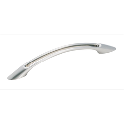 Clearance Sale, Essential'Z 5 Inch Center to Center Satin Nickel Cabinet Pull