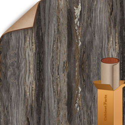 Black Fusion HD Etchings Finish 5 ft. x 12 ft. Countertop Grade Laminate Sheet