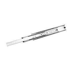 Accuride 7957 Heavy Duty 20" Length Manual Full Extension Side-Mounted Slide with Lever Disconnect, 350 lb. Maximum Load Rated, 40mm (1-17/32") Overall Side Space Required, Zinc