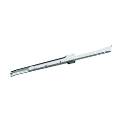  Euro Slide, Fulterer FR 2021, Heavy Duty 100 Lb. Load rating, 18” Long, White Epoxy
