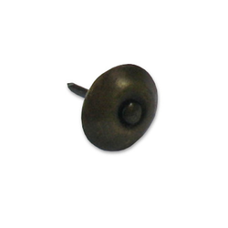 10% OFF Floral Clavo with Loose Nail 1-1/8 inch Diameter, Antique Brass