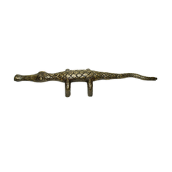 Pulls 1-1/2 Inch Center to Center Unlacquered Antique Brass Cabinet Pull