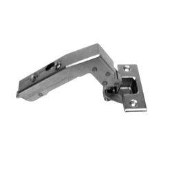 Tiomos 110 degree Screw On Overlay Blind Corner Hinge, Soft Closing