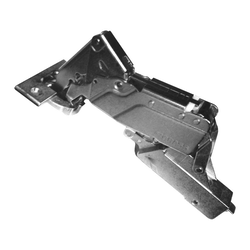 Tiomos 160 Degree Screw On Half Overlay Hinge, Self Close