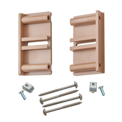 Inset Drawer Slide Mounting Bracket Set For Face Frame Application, Screws into Back of Face Frame