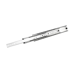 Accuride 7957 Heavy Duty 36" Length Manual Full Extension Side-Mounted Slide with Lever Disconnect, 350 lb. Maximum Load Rated, 40mm (1-17/32") Overall Side Space Required, Zinc