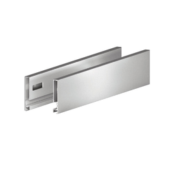 Vionaro 15 inch Metal Drawer Side 7-1/4 inch H Graphite
