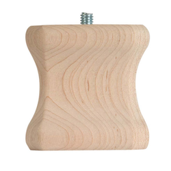 15% OFF Old English Bun Foot 2-5/8 inch H-Hardwood