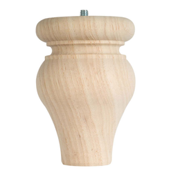 15% OFF Tulip Bun Foot 4-3/4 inch H-Alder