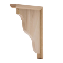 CB809 Corbel 11 inch H-Hardwood