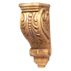 Cor-5 Floral Corbel 16 inch H-Cherry