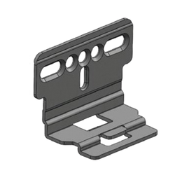 Maxcess Euro Rear Attaching Bracket for Mounting Undermount Slide to a Flush Cabinet Side, Non-handed, 2 Required per Drawer