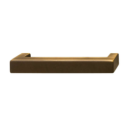 Bella Italiana 3-3/4 Inch Center to Center Highlighted Antique Bronze Cabinet Pull