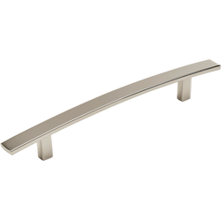 Cyprus 8 Inch Center to Center Contemporary Appliance Pull, Polished Nickel