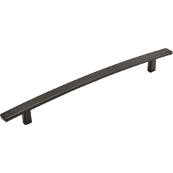 Cyprus 12 Inch Center to Center Contemporary Appliance Pull, Black Bronze