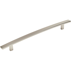 Cyprus 12 Inch Center to Center Contemporary Appliance Pull, Polished Nickel