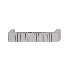 Calypso 3-3/4 Inch Center to Center Polished Chrome Cabinet Pull